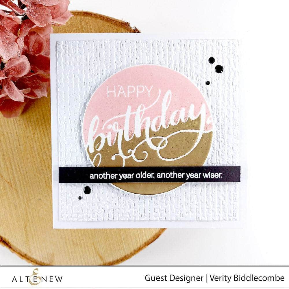 Photocentric Clear Stamps Modern Greetings Stamp Set