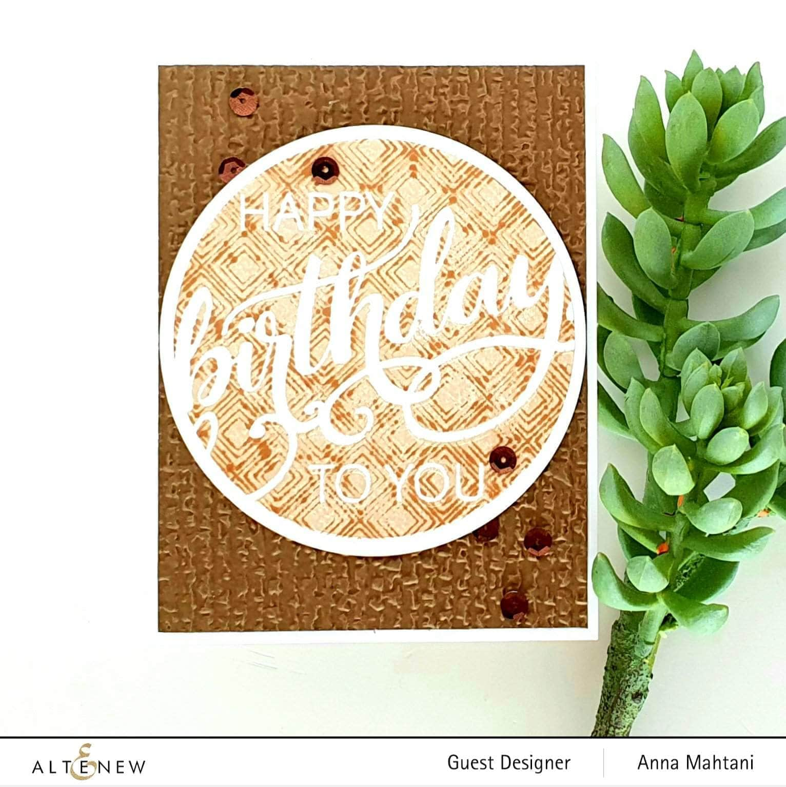 Photocentric Clear Stamps Modern Greetings Stamp Set