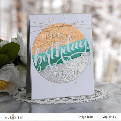 Photocentric Clear Stamps Modern Greetings Stamp Set
