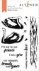 Photocentric Clear Stamps Modern Swans Stamp Set