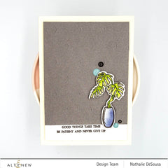 Photocentric Clear Stamps Monstera in Vase Stamp Set