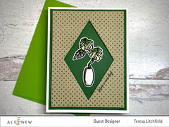 Photocentric Clear Stamps Monstera in Vase Stamp Set
