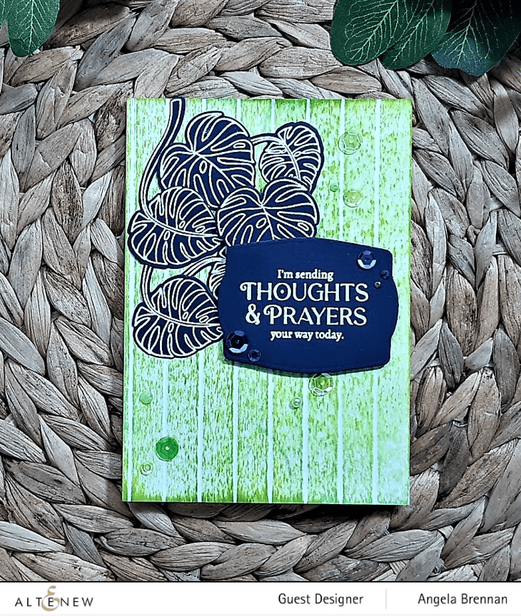 PMA Industries, Inc. Clear Stamps Monsteras and Quotes Stamp Set