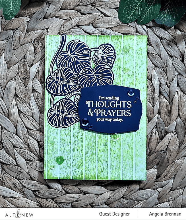 PMA Industries, Inc. Clear Stamps Monsteras and Quotes Stamp Set