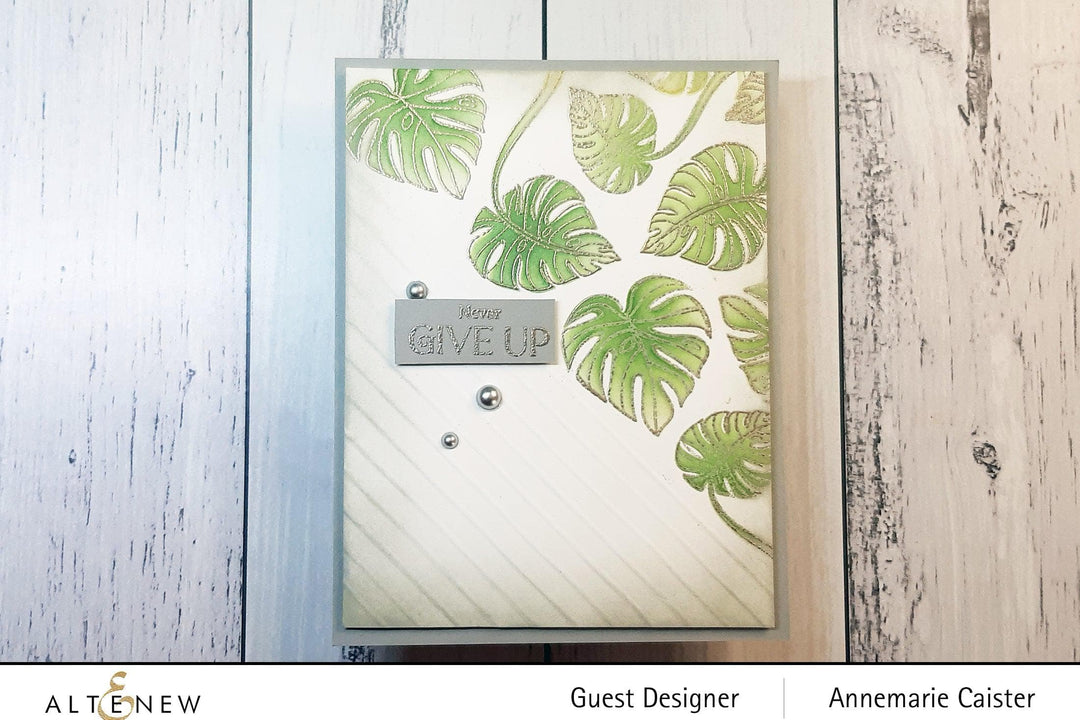 PMA Industries, Inc. Clear Stamps Monsteras and Quotes Stamp Set