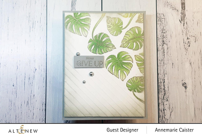 PMA Industries, Inc. Clear Stamps Monsteras and Quotes Stamp Set