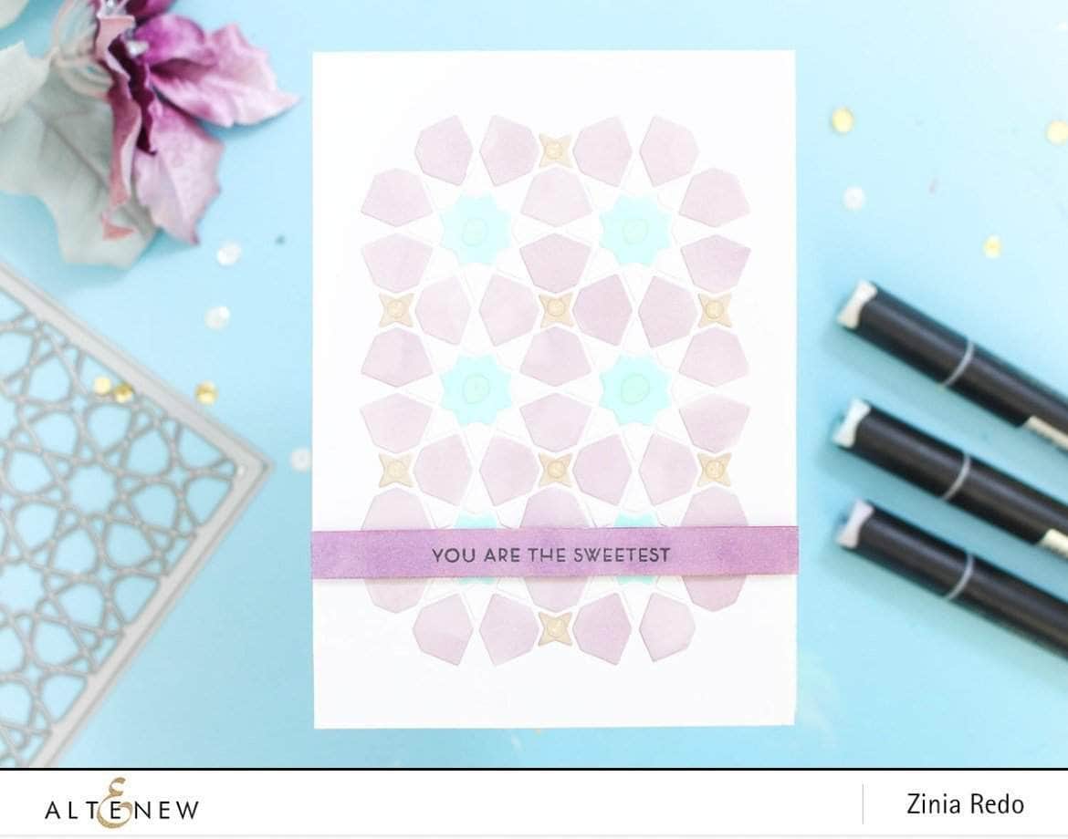 Photocentric Clear Stamps Moroccan Mosaic Stamp Set