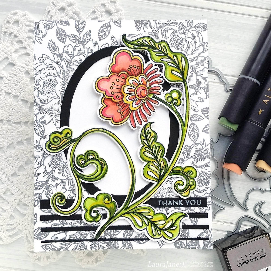 Photocentric Clear Stamps Needlework Motif Stamp Set