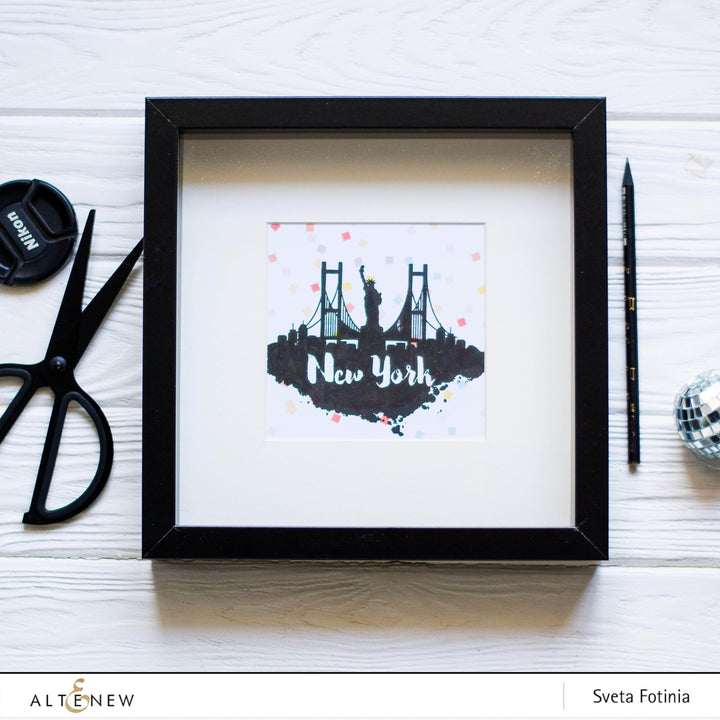 Photocentric Clear Stamps New York Stamp Set