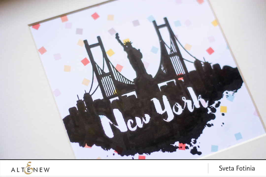 Photocentric Clear Stamps New York Stamp Set