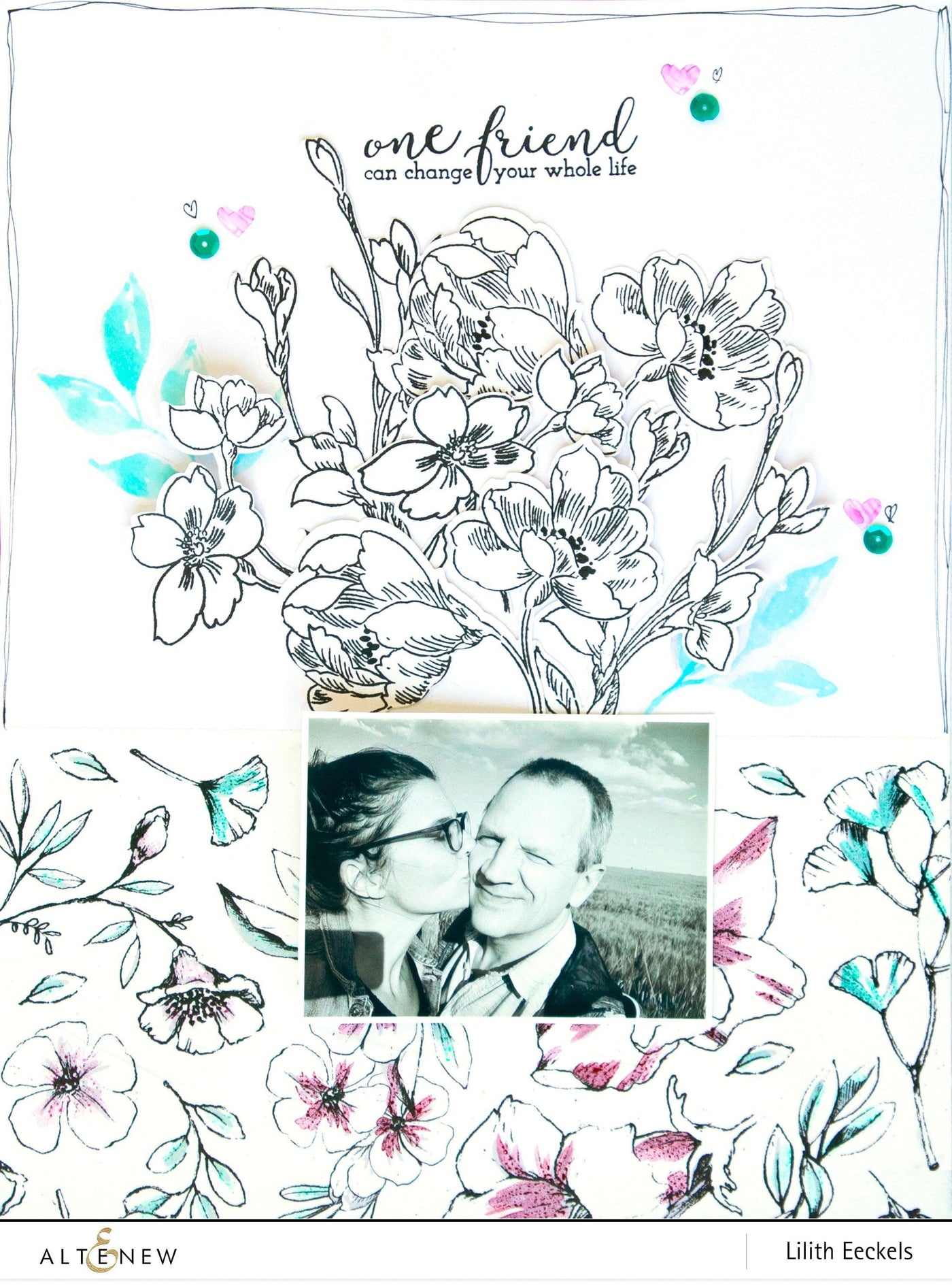 Photocentric Clear Stamps One Friend Stamp Set