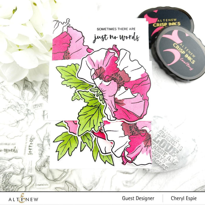 Photocentric Clear Stamps Oriental Poppy Stamp Set
