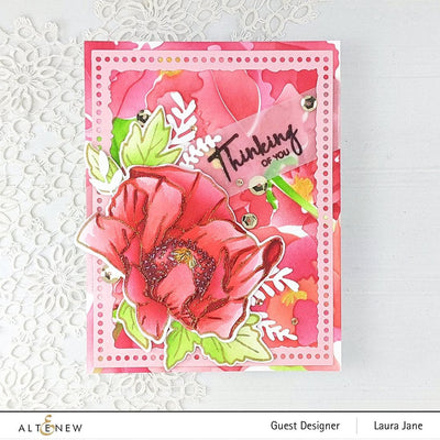 Photocentric Clear Stamps Oriental Poppy Stamp Set