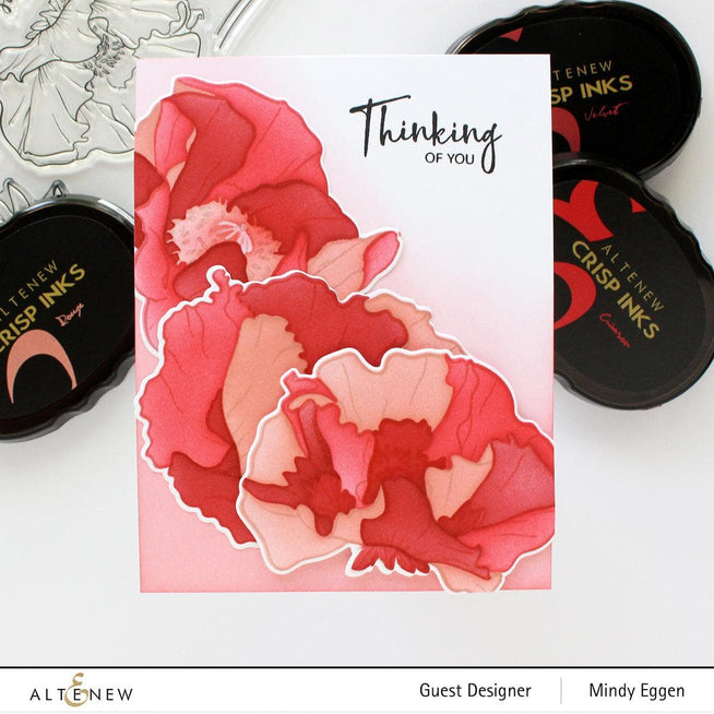 Photocentric Clear Stamps Oriental Poppy Stamp Set