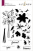 Altenew Friendship Blooms clear stamp set with floral and friendship-themed designs for card making and crafts.