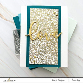 Photocentric Clear Stamps Overlapped Leaves Stamp Set