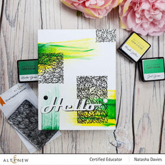 Photocentric Clear Stamps Overlapped Leaves Stamp Set