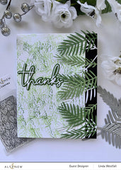 Photocentric Clear Stamps Overlapped Leaves Stamp Set