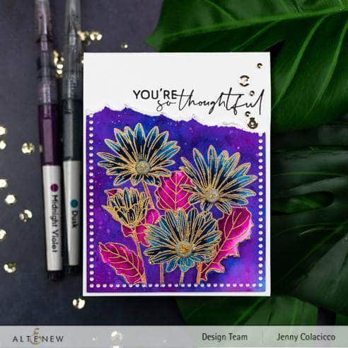 Photocentric Clear Stamps Paint-A-Flower: African Daisy Outline Stamp Set