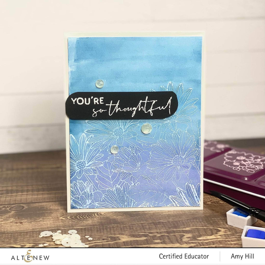 Photocentric Clear Stamps Paint-A-Flower: African Daisy Outline Stamp Set