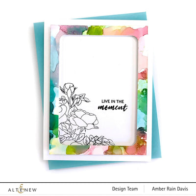 Photocentric Clear Stamps Paint-A-Flower: Anemone Outline Stamp Set