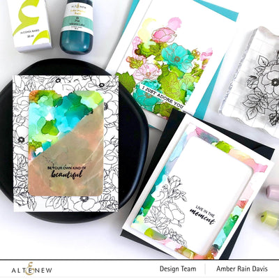 Photocentric Clear Stamps Paint-A-Flower: Anemone Outline Stamp Set