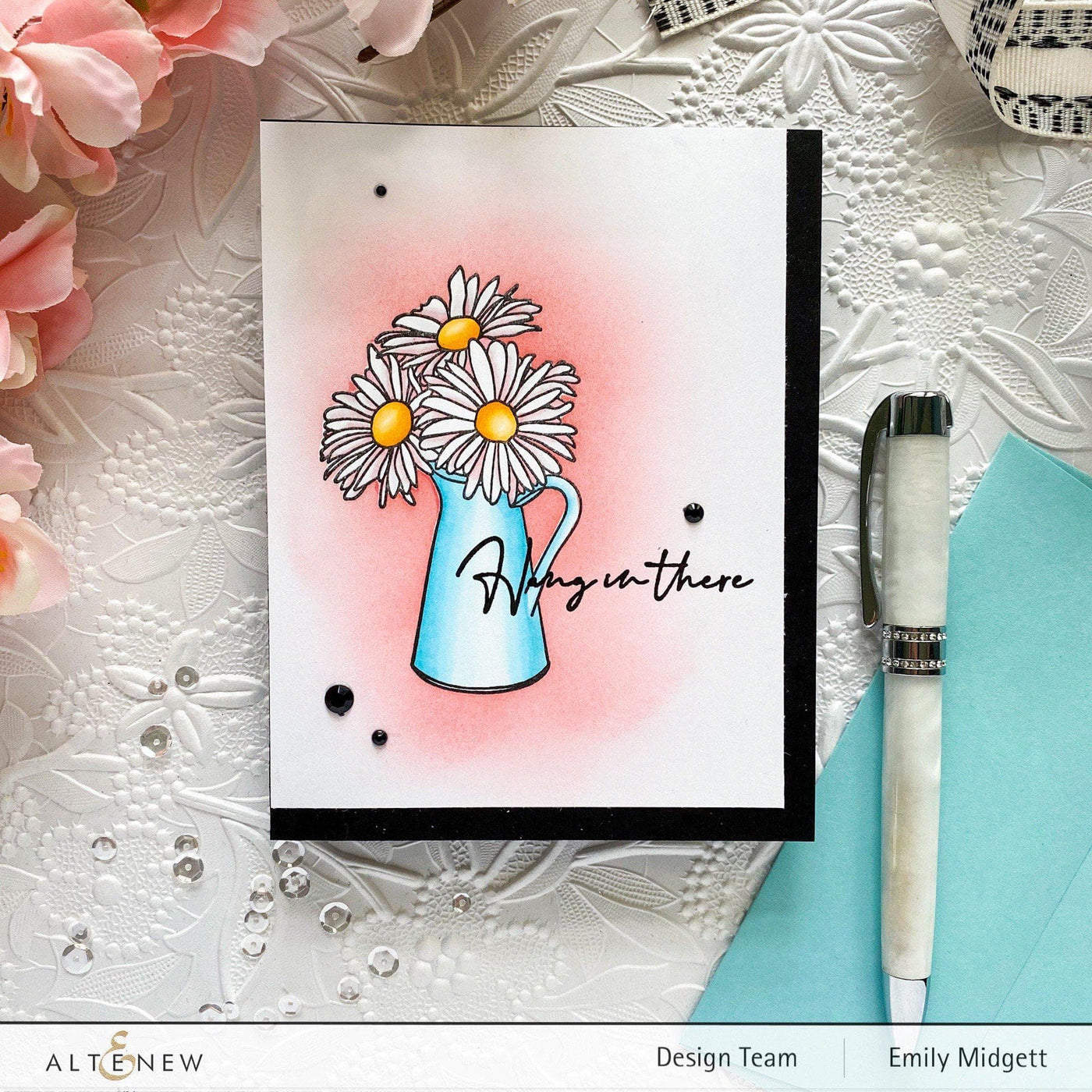 Photocentric Clear Stamps Paint-A-Flower: Chamomile Outline Stamp Set
