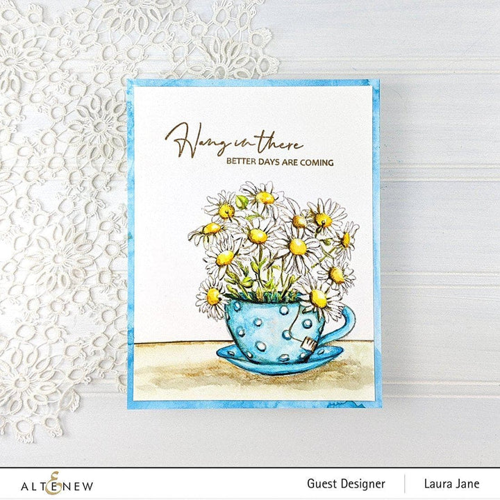 Photocentric Clear Stamps Paint-A-Flower: Chamomile Outline Stamp Set
