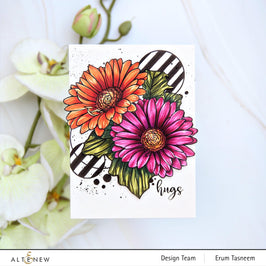 Photocentric Clear Stamps Paint-A-Flower: Gerbera Revolution Outline Stamp Set