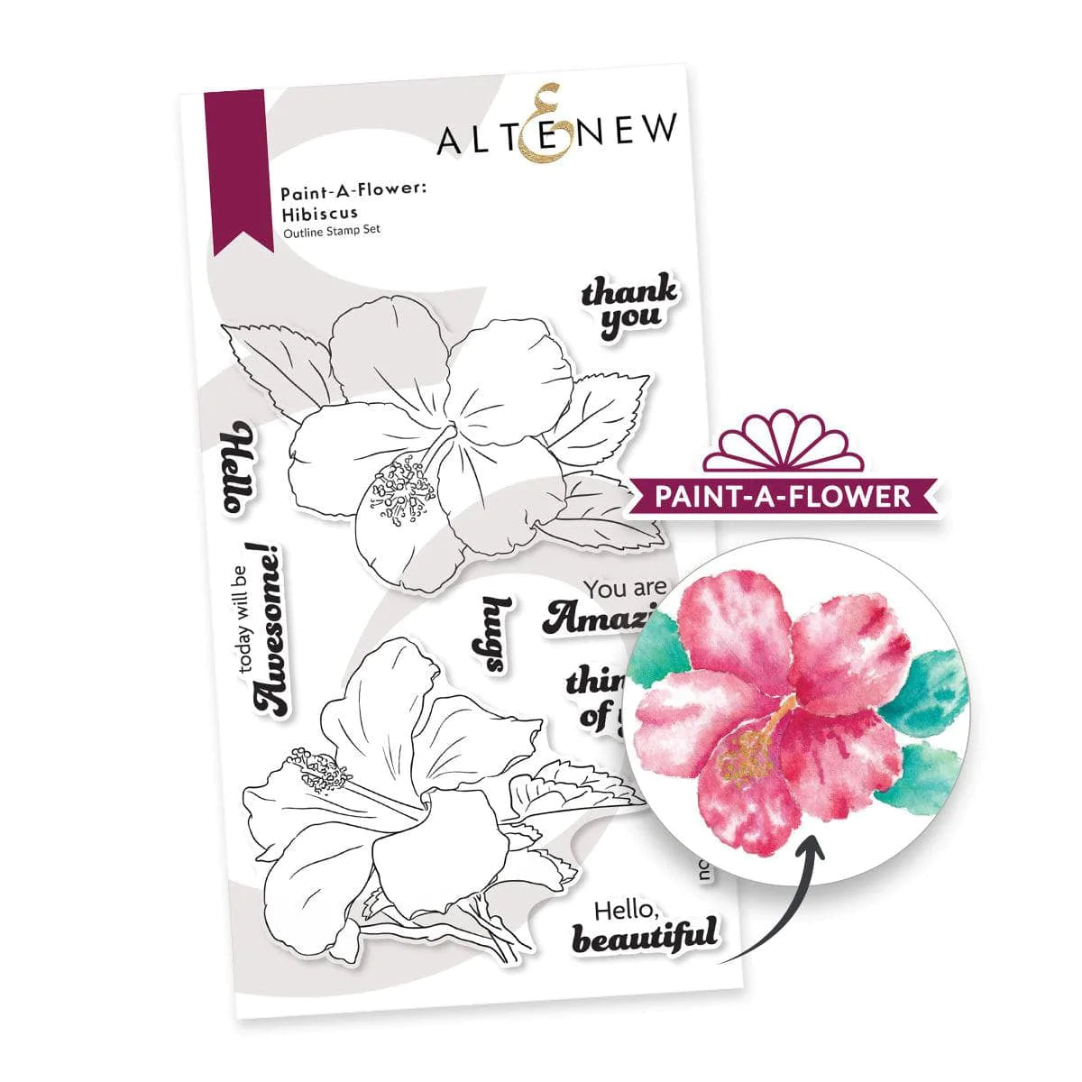 Altenew - Clear Stamps - Statement Flowers