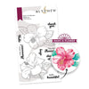 Photocentric Clear Stamps Paint-A-Flower: Hibiscus Outline Stamp Set