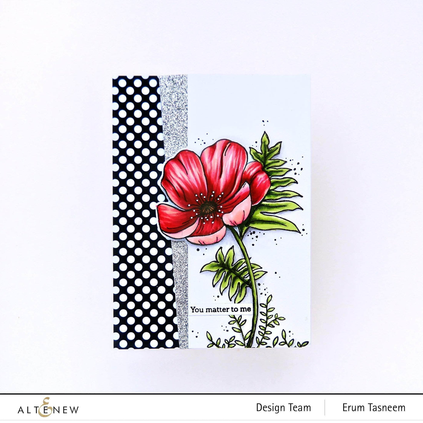 Altenew Paint A Flower Poppy Stamps