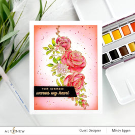 Photocentric Clear Stamps Paint-A-Flower: Rose Outline Stamp Set