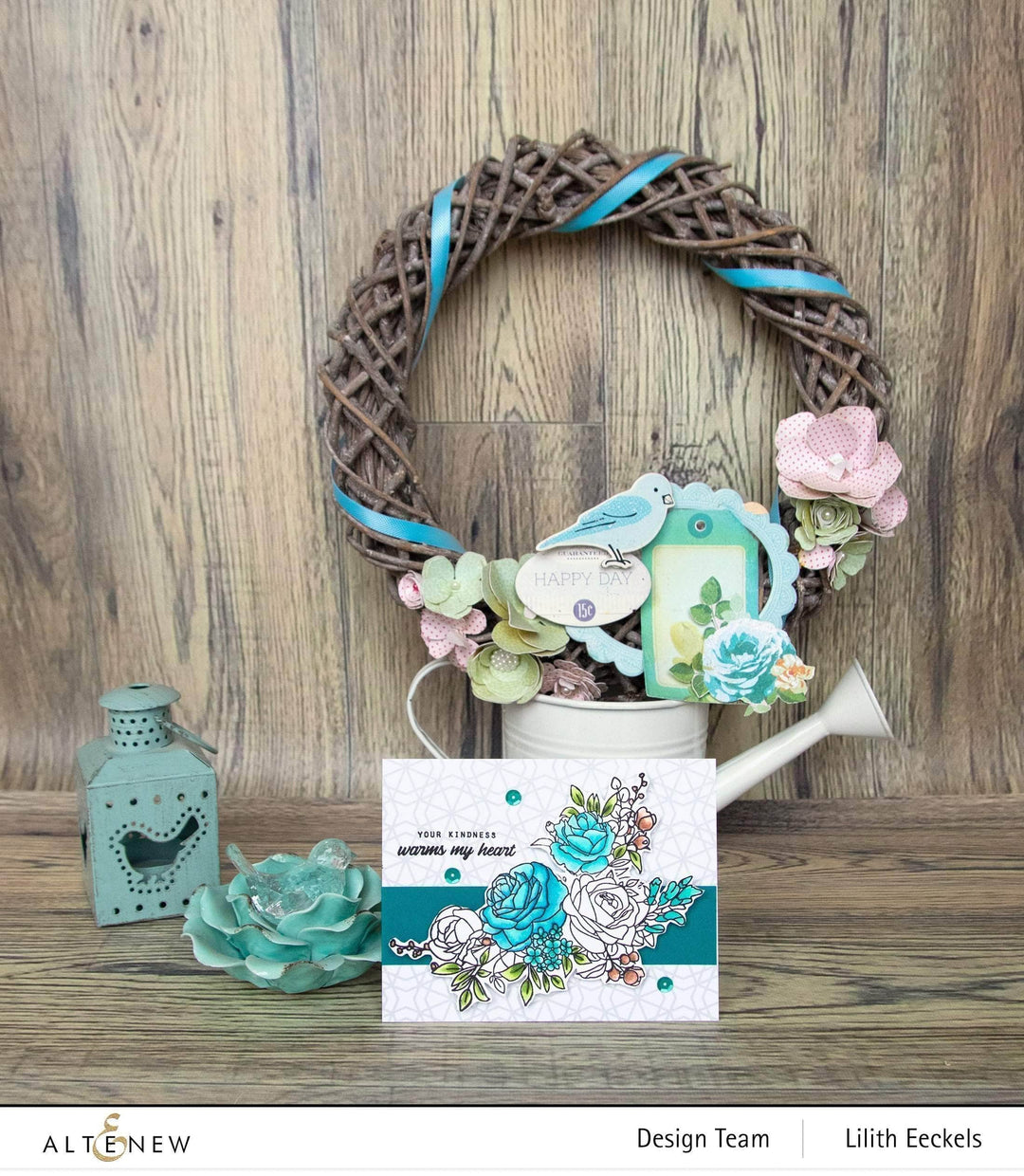 Photocentric Clear Stamps Paint-A-Flower: Rose Outline Stamp Set