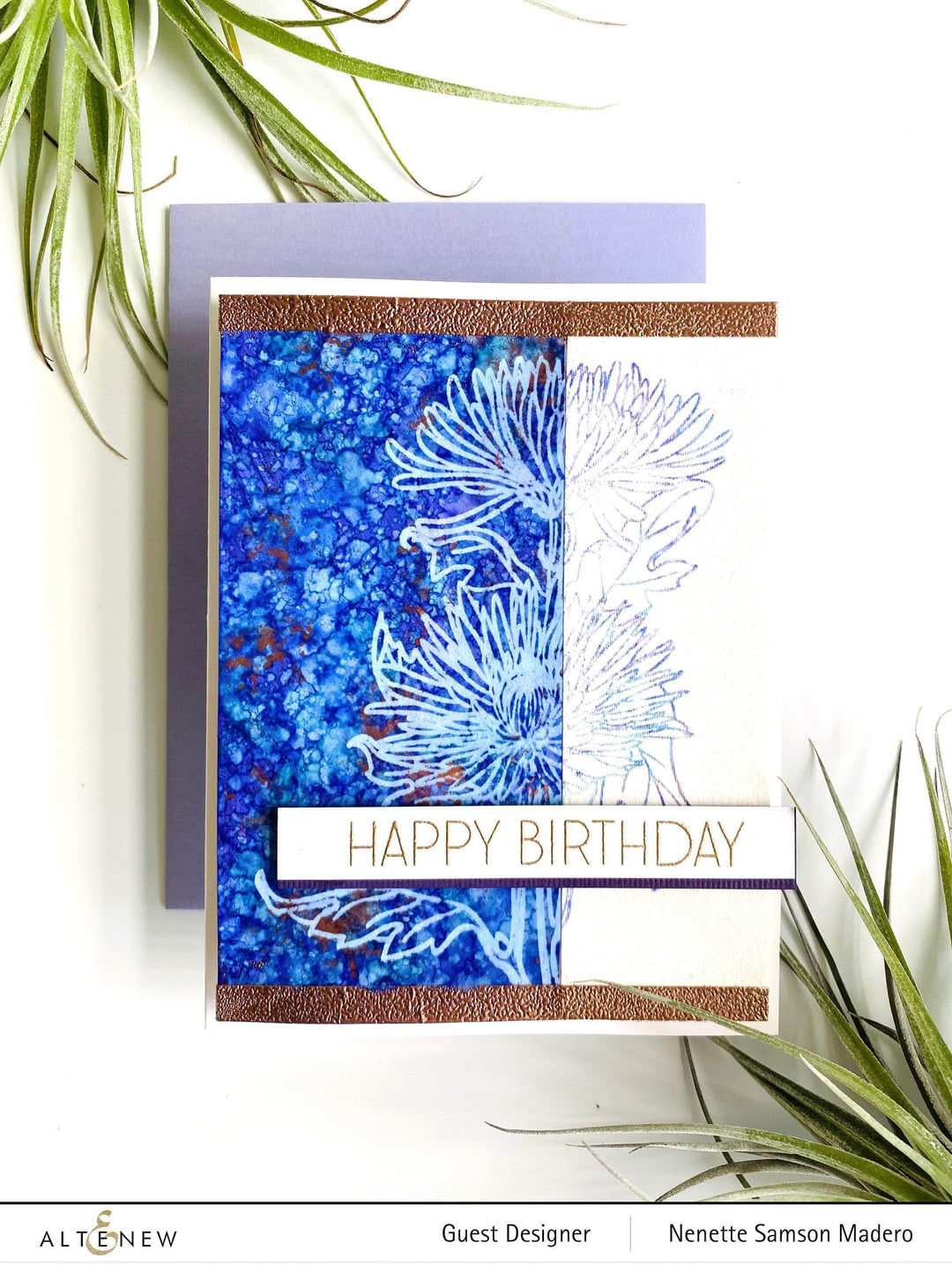 Photocentric Clear Stamps Paint-A-Flower: Spider Mums Outline Stamp Set