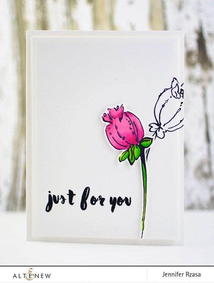 Photocentric Clear Stamps Painted Greetings Stamp Set