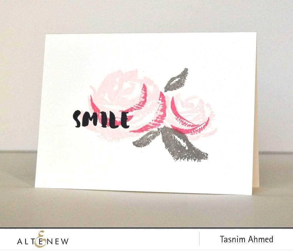 Photocentric Clear Stamps Painted Greetings Stamp Set