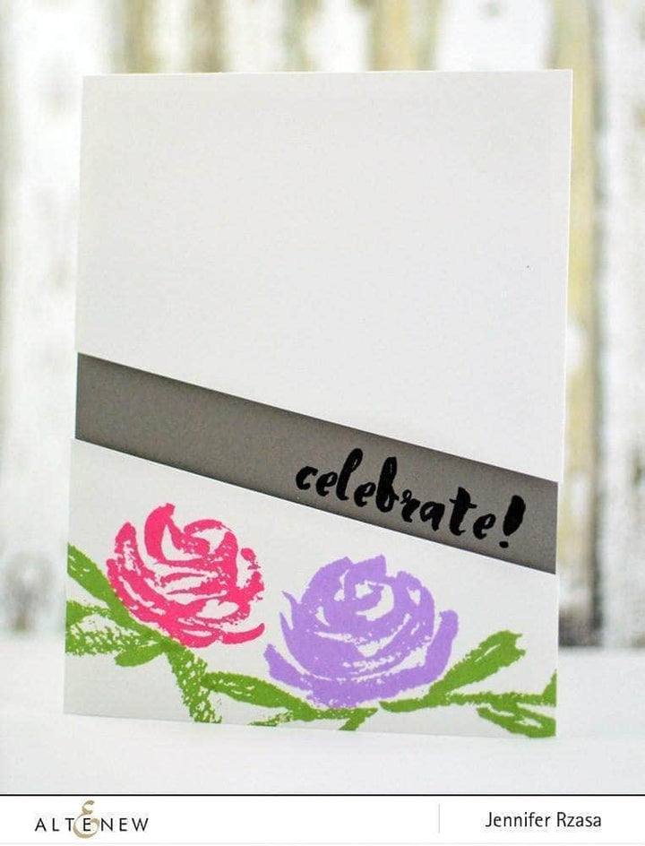 Photocentric Clear Stamps Painted Greetings Stamp Set