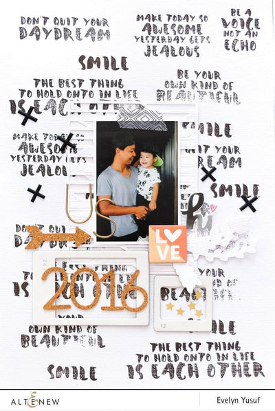 Photocentric Clear Stamps Painted Inspiration Stamp Set