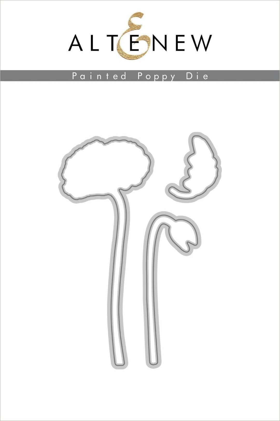 Photocentric Clear Stamps Painted Poppy Stamp Set