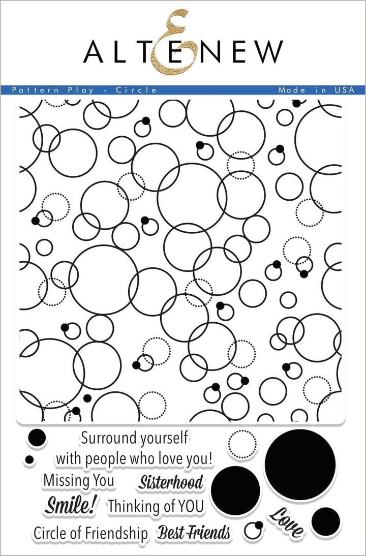 Photocentric Clear Stamps Pattern Play - Circle Stamp Set
