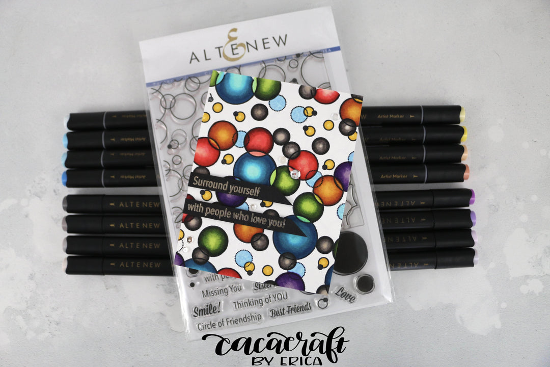 Photocentric Clear Stamps Pattern Play - Circle Stamp Set