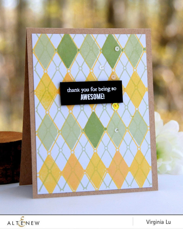 Photocentric Clear Stamps Pattern Play - Diamond Stamp Set