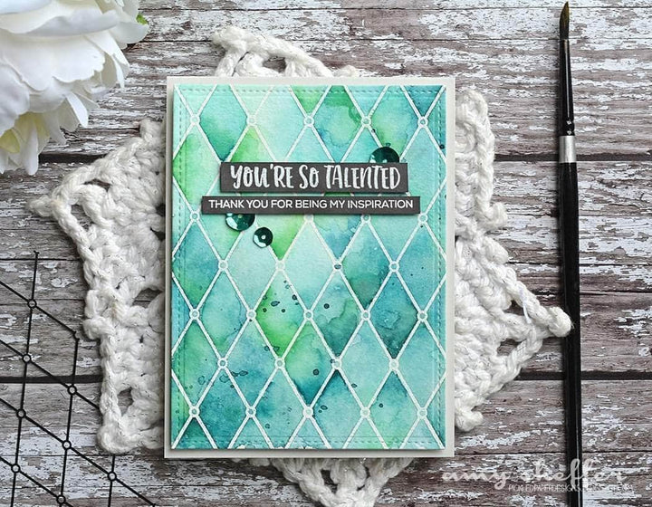 Photocentric Clear Stamps Pattern Play - Diamond Stamp Set