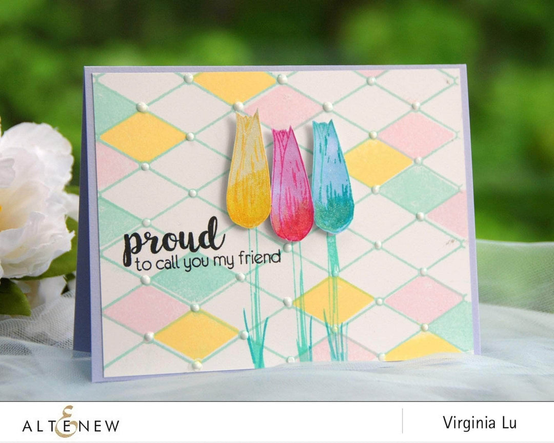 Photocentric Clear Stamps Pattern Play - Diamond Stamp Set