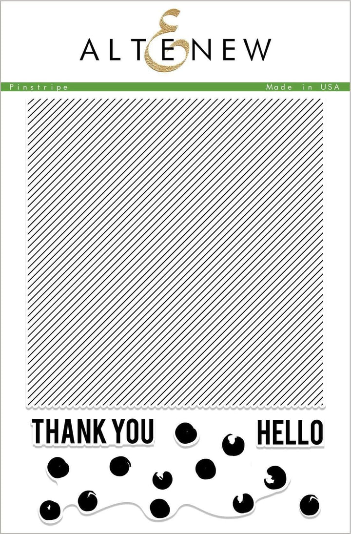 Photocentric Clear Stamps Pinstripe Stamp Set