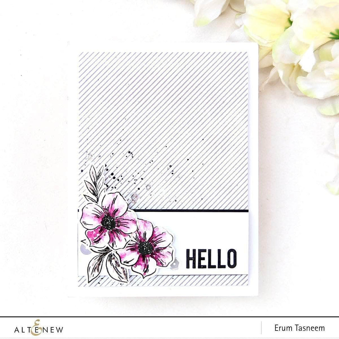 Photocentric Clear Stamps Pinstripe Stamp Set