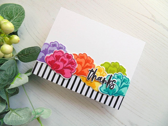 Photocentric Clear Stamps Playful Blooms Stamp Set