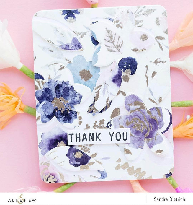 Photocentric Clear Stamps Playful Plumeria Stamp Set