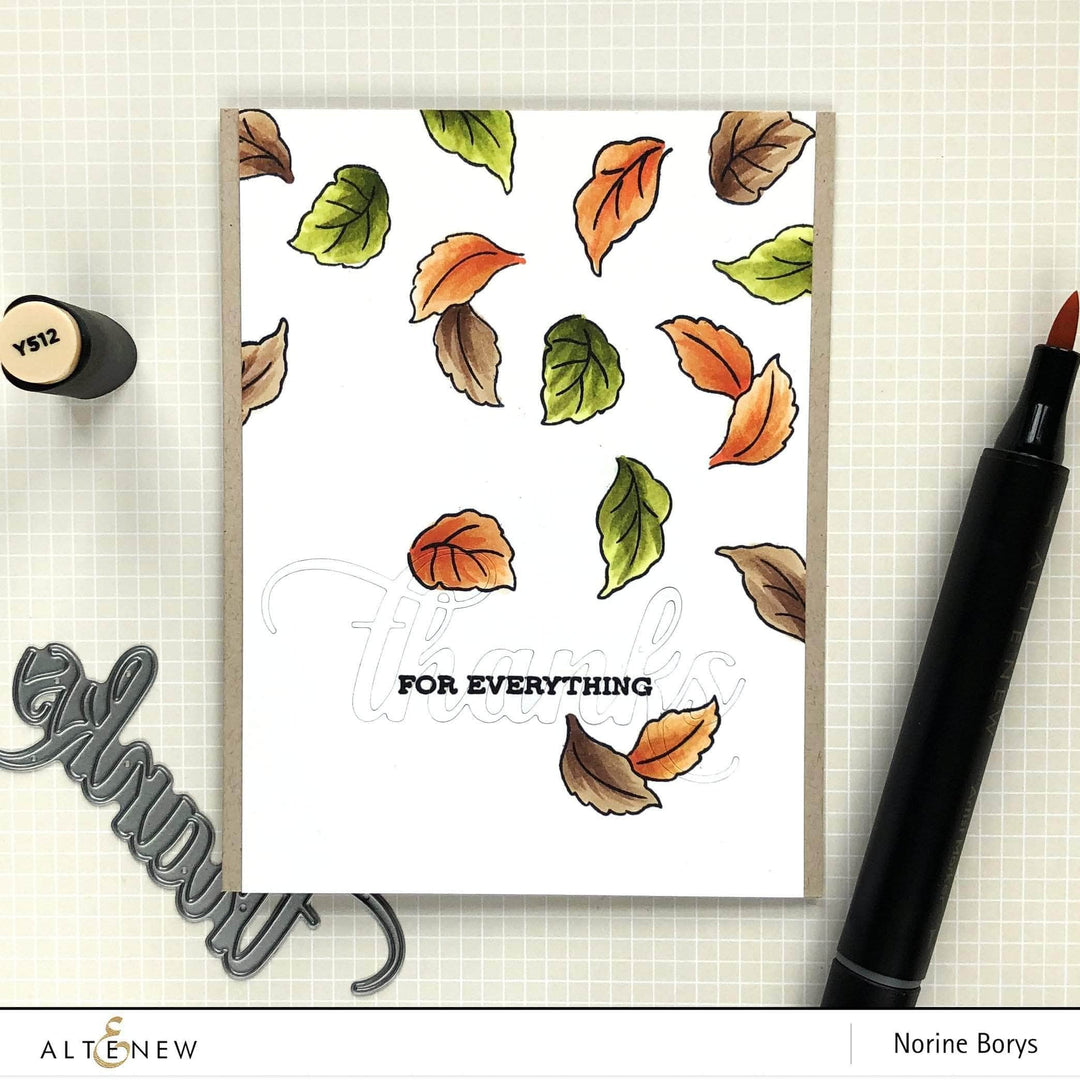Photocentric Clear Stamps Poppy Garden Stamp Set